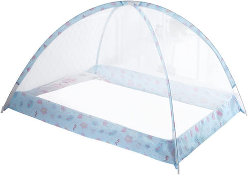 Generic Crib Mosquito Net Breathable Crib Netting Canopy Universal Size Crib Tent Foldable Protection Mesh Net Cover