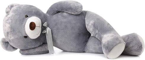 MaoGoLan Giant Grey Teddy Bear 47 inch - Large Stuffed Gray Teddy Bear for Girlfriend and Children
