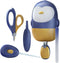 Grooming Kit Nail Clipper Scissors Tweezer Led Ear Spoon for Newborns and