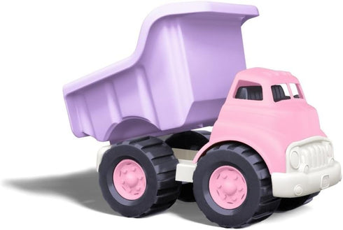 Green Toys Dump Truck in Pink Color - BPA Free, Phthalates Free