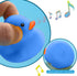 Bath Duck Toys 16 PCS Mini Blue Rubber Ducks, Squeak and Float Duckies for Baby Shower Party Decoration