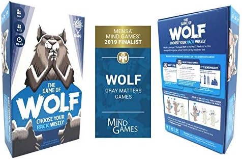The Game of Wolf and Expansion Pack Bundle, Trivia Game for Friends, Families, and Teens
