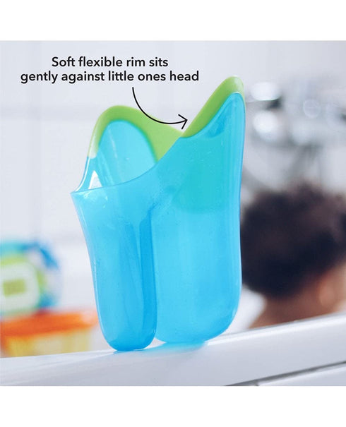 Aqua Nuby Shampoo Rinse Cup for Safe Baby Bathing