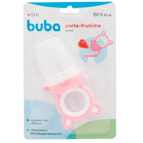 BUBA Pink Koala Fruit Carrier for Easy Feeding