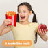 Fake French Fries Strip Shape Simulation, Artificial Food Play Food Model, Kitchen Decoration, 15 pcs