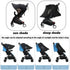 Universal Sun Shade for Baby Stroller, UV Protection Rainproof Cover for Pram, Pushchair, Blackout Parasol for Travel