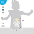 June Garden 9" My First Angel Doll Aniela, Soft Plush Baby Doll Gift for Infants & Toddlers