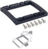 SCX10 II Servo Mount Bracket for 1/10 RC Rigs, Dual Servo Mounts for Capra SCX10 II Axle Comp TGH