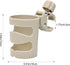 Generic Bottle Holder for Wheelchair - Shock-Proof Clamp-On Drink Mount, Adjustable Stroller Cup Carrier | Universal