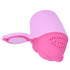 ZASCHMOY 6 Cute Baby Shampoo Cup with Fishshaped Handle. Eyeprotecting Shampoo Cup Made of Rubber, Suitable for Babies