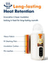 ENERGYMAMI Portable Bottle Warmer for Travel, Baby Bottle Warmer for Breastmilk & Formula, Milk Warmer on the Go