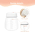 Hranio s1/s2/9 2 Set Baby Bottles Breast Pump Parts Compatible with Spectra Replacement Pump Parts, Spectra Bottles