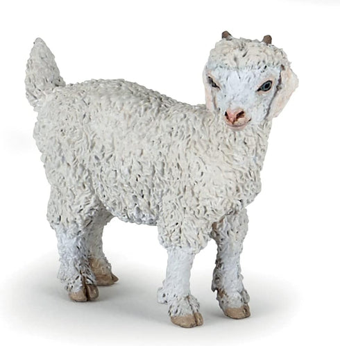 Papo Hand-Painted Farmyard Friends Young Angora Goat Figurine for Children