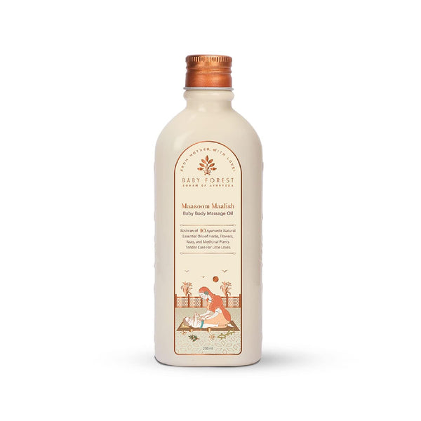 Generic Baby-Forestt Maasoom Maalish Baby Body Massage Oil, Lightweight Herbal Baby Massage Oil