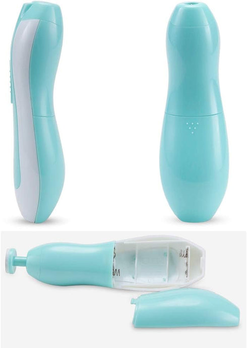 WEIKI Trimmer Newborn Safety Electric Nail Clipper Cutter Baby Nail Manicure Pedicure Clipper Cutter Scissors Blue