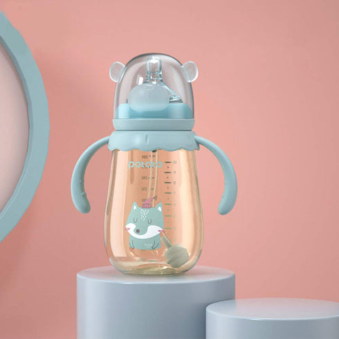 10 oz POTATO Baby Bottles PPSU Baby Feeding Bottle Anti-Colic Bottles with Silicone Nipples Breastfeeding Bottles