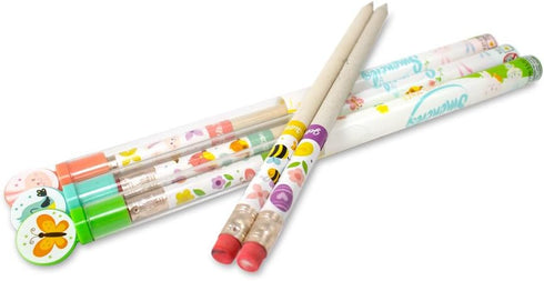 Spring Smencils, HB #2 Scented Pencils, 5 Count, Gifts for Kids, School Supplies