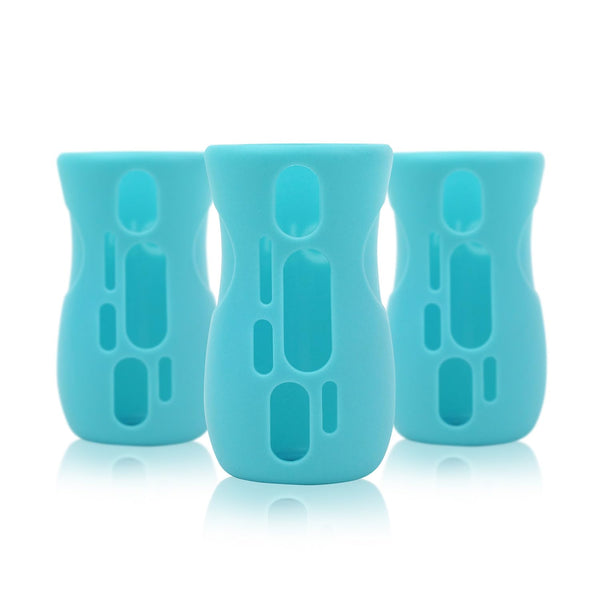 Olababy Silicone Sleeve for Avent Natural Glass Bottles (Pack of 3) (8