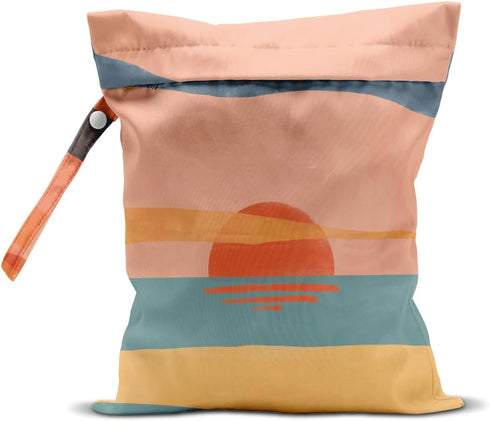 JHFDTY Wet Bag for Swimsuit Pool Travel Baby Cloth Diapers Dirty Yoga Gym