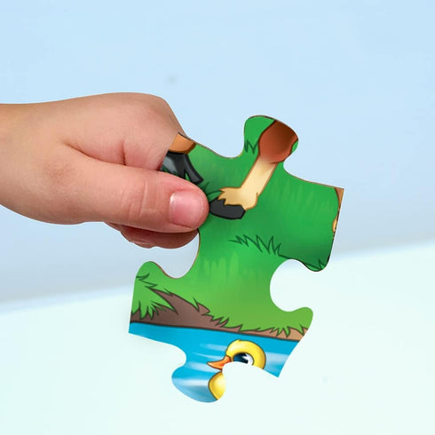 MasterPieces 60 Piece Jigsaw Puzzle for Kids - CAT Day at The Quarry - 14"x19"