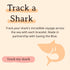 Fahlo Shark Tracking Bracelet, Elastic, Supports Saving The Blue, One Size Fits Most for Men and Women