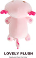 13 inch 13") Onsoyours Original Axolotl Plush Cute Stuffed Animal Soft Pillow Pink Kawaii Plush Toy Gift for Kids