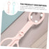 CVUTOVO 2pcs Tong Heat Resistant Slip Bottle Clamp for Feeding for Removing Bottles From Sterilizers Tpe Materials