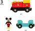 Brio 32265 Disney Mickey Mouse Battery Train, Exclusive Wooden Toy Train Set for Kids Age 3 & Up, Enhances Motor Skills