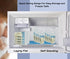 ComfyDaya SafeShield (50 Count). Breastmilk Storage Bags Ready to Use. Pre-sterilize, BPA & BPS-Free, Leak-Proof