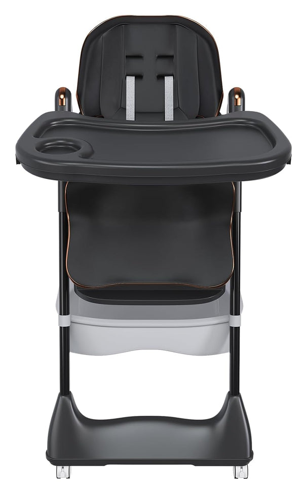 KYDEVO Portable High Chair, High Chairs for Babies and Toddlers, Adjustable Baby Chair,