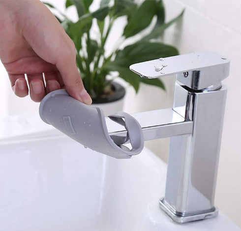 AKOAK 2 Pcs Child Safety Faucet Expander for Toddlers, Bathroom Sink Hand Washing Assistant