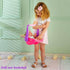 2+ 16 inches JC TOYS ADJUSTABLE CARRIER Converts from Rocking Baby Carrier to Feeding Seat Perfect for Children , Pink