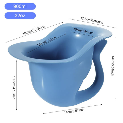 HKVPPI Communication 2PCS Cozy Baby Potty Newborn Infant Potty Training Elimination Diaper Free Baby Toilet Seat