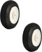 Fielect 1 Inch RC Model Airplane Super Light Sponge Tire Tail Wheel Tire and Wheel Sets for RC Car Airplane, PU Sponge