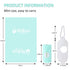8 Rolls/120 Diaper Bags Disposable for Baby, Refill Bags Dirty Disposable Diaper Bags with Dispenser, Convenient