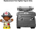 Replacement Part for Fisher-Price Little People to The Rescue Firetruck Playset - GGT34 ~ Replacement Fire-Fighter Figure