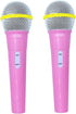 2pcs Microphone Model, Kid Cosplay Play Microphone, Simulation Microphone Party Favors Photo Prop Toy