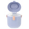 JUMPLAWN Portable Formula Dispenser with Spoon Sealed Storage Box for Milk Powder Snacks