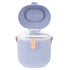 JUMPLAWN Portable Formula Dispenser with Spoon Sealed Storage Box for Milk Powder Snacks
