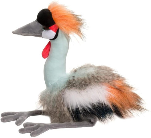 Nia the Exotic African Crowned Crane Plush Toy