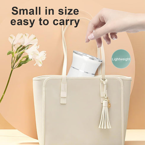 losipoka 4 Portable Milk Warmer for Baby Baby Bottle Warmer Rechargeable Bottle Warmer Portable Milk Warmer for Baby