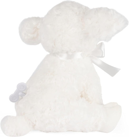 GUND Baby Lena Lamb Keywind Musical Plush, Plays Brahms’ Lullaby, 10” Stuffed Animal Sensory Toy for Babies