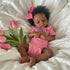 20 Inch Pinky Reborn Baby Doll Black Girl Realistic Newborn Baby Dolls Realistic African American Reborn Doll Toy