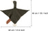 Baby Loveys Security Blankets, Cotton Muslin Soft Lovie for Infants, Unisex Cuddle Goose Green Brown