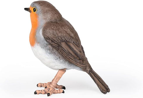 Papo Hand-Painted Figurine - Wild Animal Kingdom Robin 50275 - Collectible for Children from 3 Years Old