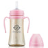 GROSMIMI Spill Proof no Spill Magic Sippy Cup with Straw with Handle