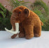 Lifelike Woolly Mammoth Plush, 13" Mammoth Stuffed Animal, Soft Elephant Plush Toy, Cuddly Toys