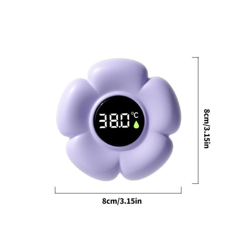Generic Floating Bath Thermometers Cartoon Flower Water Meter Digital Water Pool