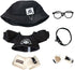 niannyyhouse 20cm Plush Doll Clothes, Hat, Long Sleeve T-Shirt, Pants, Glasses, Necklace, Shoes Demon Outfit