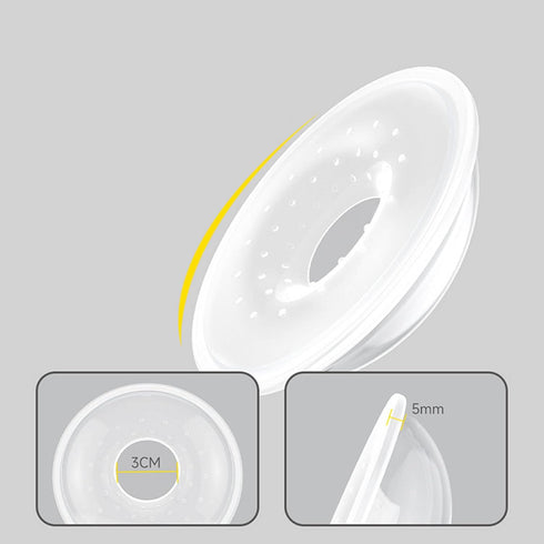 TTTLLNN Breast Shells Breast Milk Saver for Breastfeeding Relief Silicone Breastmilk Collector Nursing Cups